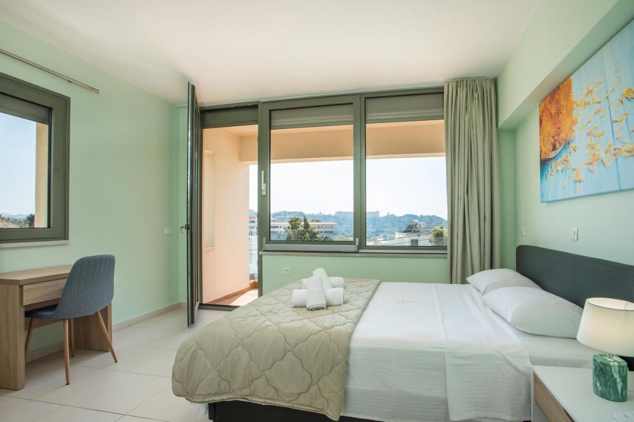 Eden Sunflower - Luxurious Apartment With Sea View Rhodes City Exterior foto